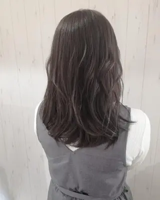 ミディアム カラー 西川 敏夫のヘアスタイル