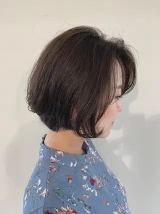 ショート カラー パーマ ヘアアレンジ 加藤 綾華のヘアスタイル