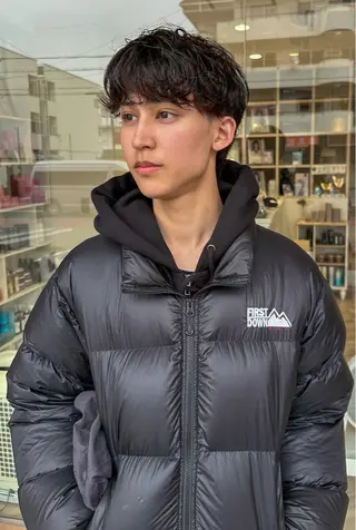 ショート パーマ メンズパーマ/ スパイキー/神田正紀のヘアスタイル