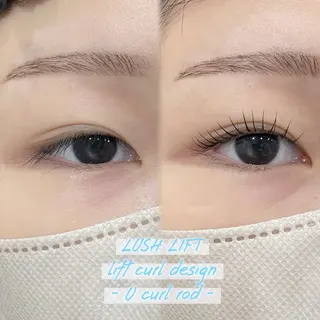 マツエク・マツパ セットサロンCURE YUKIOKAのマツエク・マツパデザイン