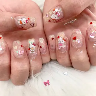 ネイル La neige* yuki 🥯🍑のネイルデザイン
