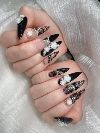 ネイル Lee Nails チップ長さだし専門店のネイルデザイン