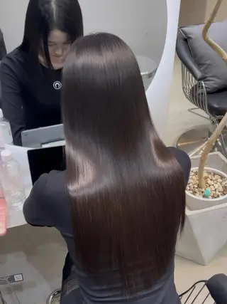 ロング カラー etora 渋谷所属・ワンホンヘア🇨🇳 髪質改善/itaruのヘアスタイル