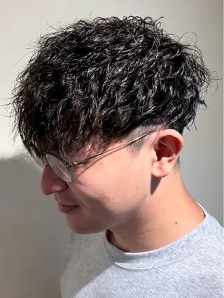 ショート パーマ メンズパーマ&メンズ 縮毛矯正ならヒラノのヘアスタイル