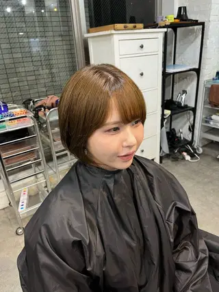 カラー 透明感カラー / カット / コハのヘアスタイル