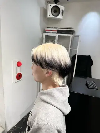 ショート カラー メンズ 🎀ツヤ髪韓国網紅 ヘアミカ🎀のヘアスタイル