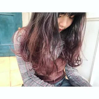 ロング カラー Musiiik hairのヘアスタイル