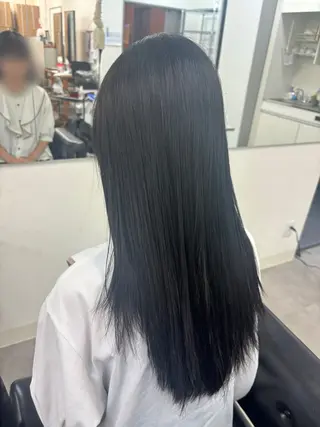カラー カヤノ/透明感カラー /酸性ストレートのヘアスタイル