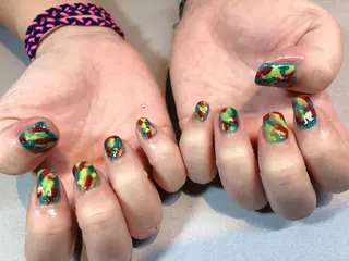 ネイル iiloo aromaworksのネイルデザイン