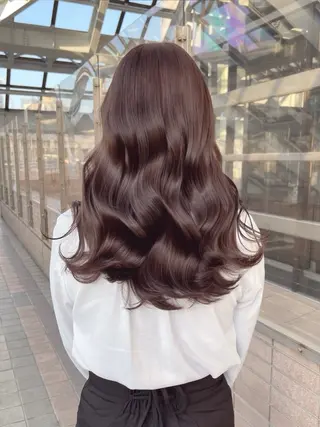 ロング カラー SALOWIN 川崎店所属・ブリーチなしで透明感 🌙有沢透羅のヘアスタイル