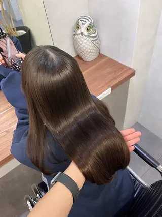 ロング 寺本帆花 カラーモデル募集のヘアスタイル