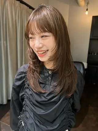 セミロング December渋谷所属・無料カットモデル募集 / 涼 乃のヘアスタイル