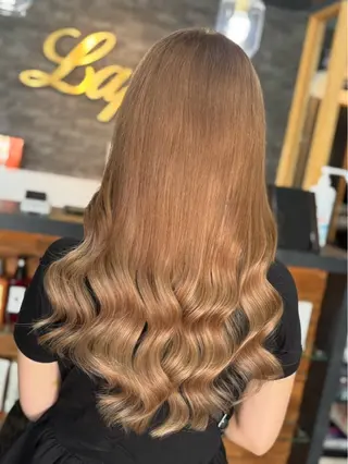 ロング カラー エクステ💖艶カラー ,ハイトーン/あいかのヘアスタイル