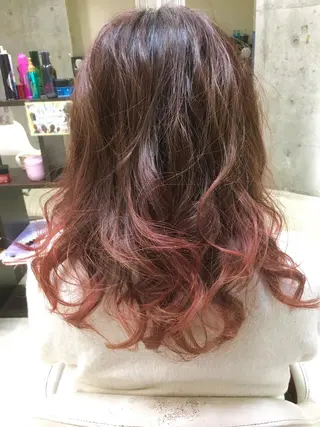 ロング brace 立花のヘアスタイル