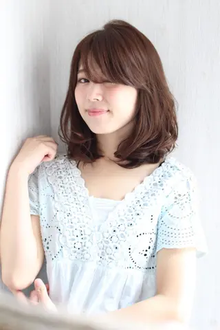 ミディアム カラー ヘアアレンジ 🧡Watanabe Rio🧡のヘアスタイル