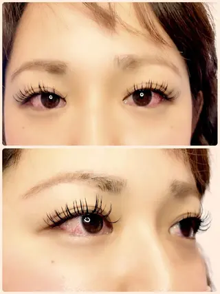 マツエク・マツパ アイブロウ salonde CHANELのマツエク・マツパデザイン