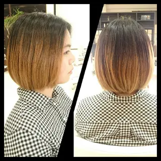 ショート キンジョウ エナミのヘアスタイル