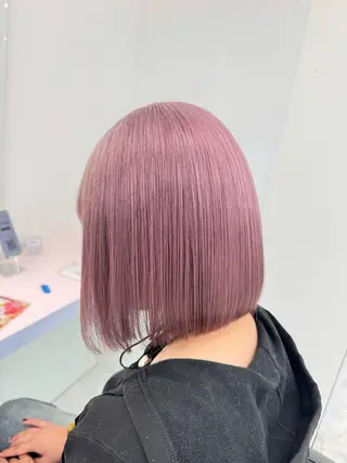 ミディアム カラー ♡ブリーチカラー♡ Mirioのヘアスタイル