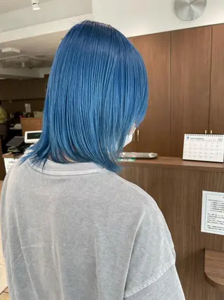 ミディアム カラー 福島成美/髪質改善 縮毛矯正/カラーのヘアスタイル