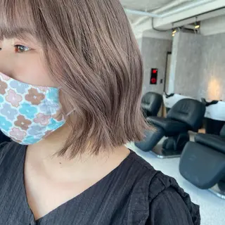 ショート カラー ヘアアレンジ TIDEHAIR SHIHOのヘアスタイル
