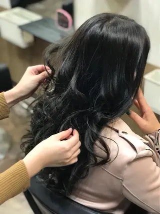 ロング カラー ヘアサロンオスカー 岸和田蛸地蔵店のヘアスタイル