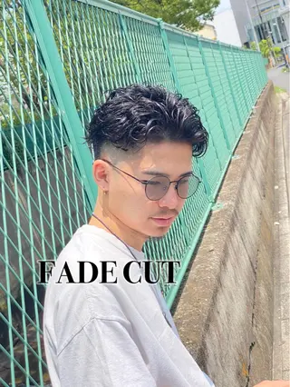 ショート メンズ メンズカット メンズパーマヤマザキのヘアスタイル