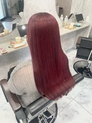 ロング 🦋ハイトーン🦋 石山 希理🦋のヘアスタイル