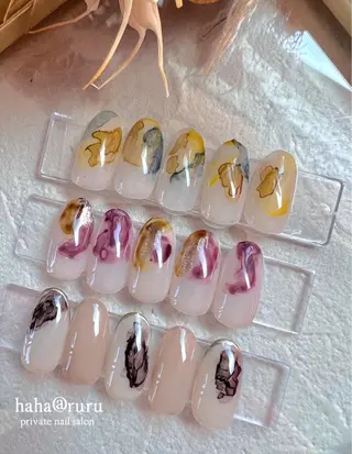 ネイル haha@ ruruのネイルデザイン