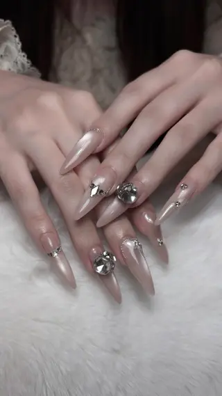 ネイル 名古屋ワンホンネイル 沙理亜のネイルデザイン