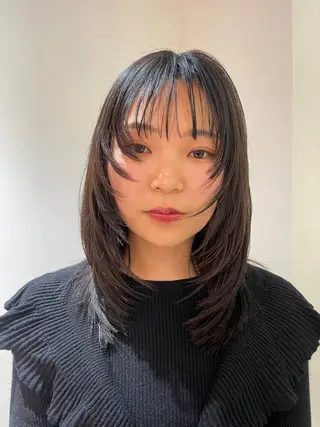 ミディアム ❤️ボブ/髪質改善 タッセルボブ/ユウキのヘアスタイル