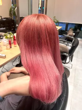 セミロング カラー 風香🪼レイヤー /透明感カラーのヘアスタイル