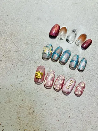 ネイル goldgleams ちなのネイルデザイン