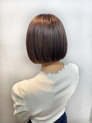 ショート カラー 女性リピ90%🍨 🩷佐藤みずきのヘアスタイル