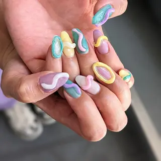 ネイル newrandas hitomiのネイルデザイン