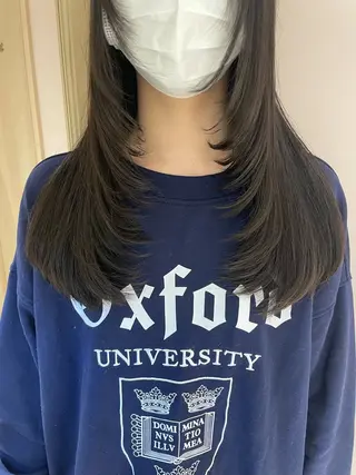 ロング マホ/日吉/髪質改善 /レイヤー/ガーリーのヘアスタイル