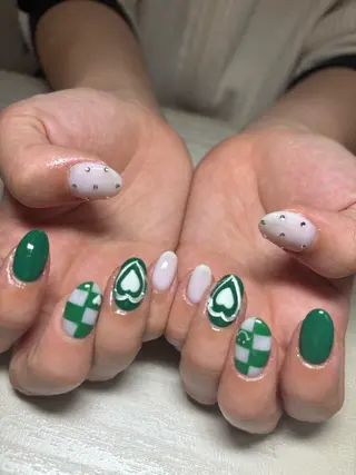 ネイル I P'ink nail salon所属・I pinknail 韓国風·持ち込み専門のネイルデザイン