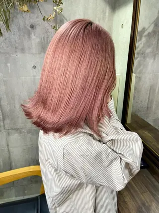 カラー 名古屋のピンク好き かずくん🦩のヘアスタイル