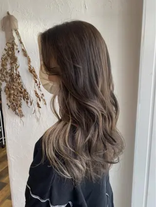 カラー パーマ 美容室 ソンリエのヘアスタイル