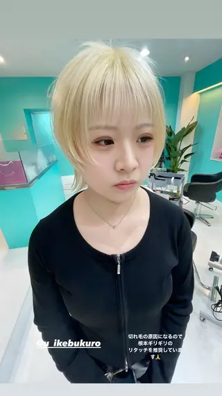 ショート 🫧ショート/ボブ 池袋西口・泡渕✂️のヘアスタイル