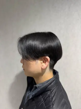 メンズ 曲がる縮毛/カルマパ ーマ/池袋/横村大全のヘアスタイル