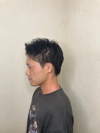 ショート メンズ 佐藤 健のヘアスタイル