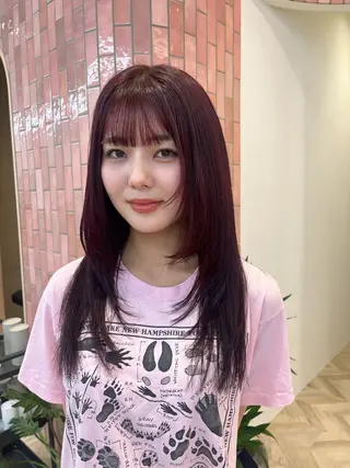 ロング カラー 多幸感カラー💖 姫汝のヘアスタイル