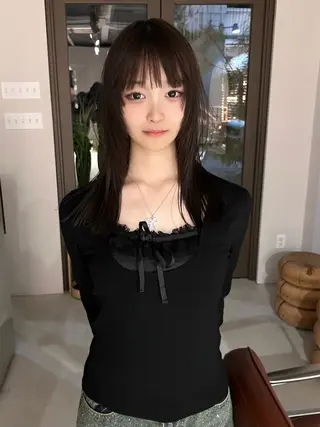 セミロング 丹治 一輝ボブ/ショートのヘアスタイル