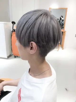 ショート カラー ヘアアレンジ メンズ Days 透明感カラーのヘアスタイル