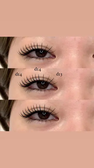 マツエク・マツパ ＋tico _ayanaのマツエク・マツパデザイン