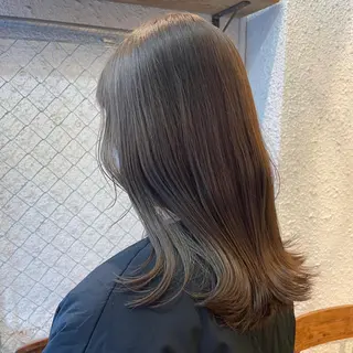 ミディアム カラー ヘアアレンジ 押切 響 のヘアスタイル