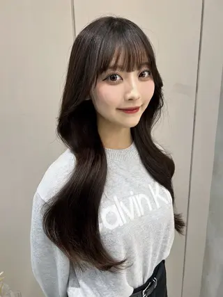 ロング 🫧髪質改善 講師🫧🍎幹細胞のヘアスタイル