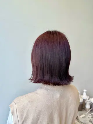 ショート カラー 暖色カラー/似合わせ カット/名古屋/辻のヘアスタイル