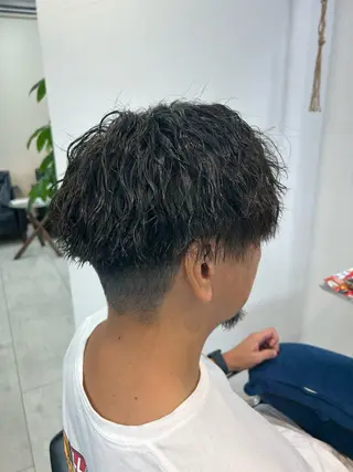 ショート パーマ メンズ メンズパーマの達人 /タカシマ　ダイスケのヘアスタイル