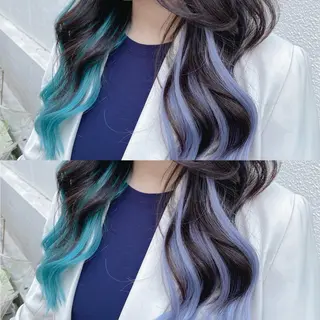 セミロング GLOSS♡ ヤマガミコウジのヘアスタイル